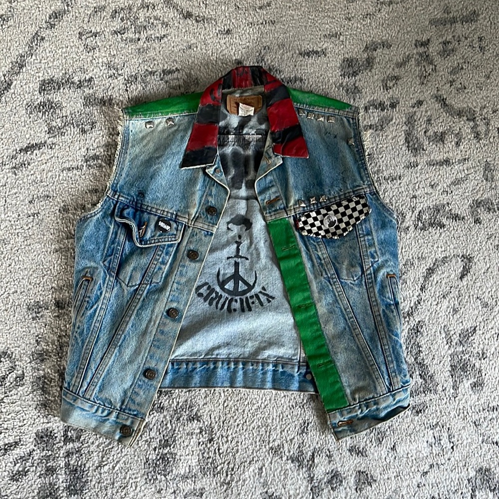 Custom Levi’s Denim Vest